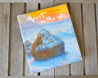 Monet in the '90s Museum of Fine Arts Boston Art Exhibition Catalog, Hardback Art Book, 1990