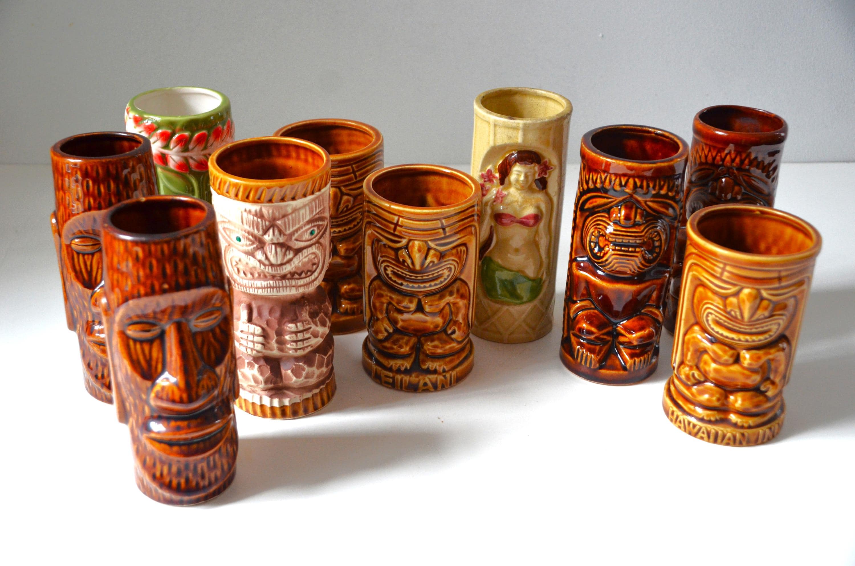 Vintage Tiki Mugs - Etsy