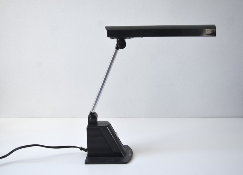 Vintage OTT-LITE Post Modern Desk Task Lamp in Black, 1990s image 1