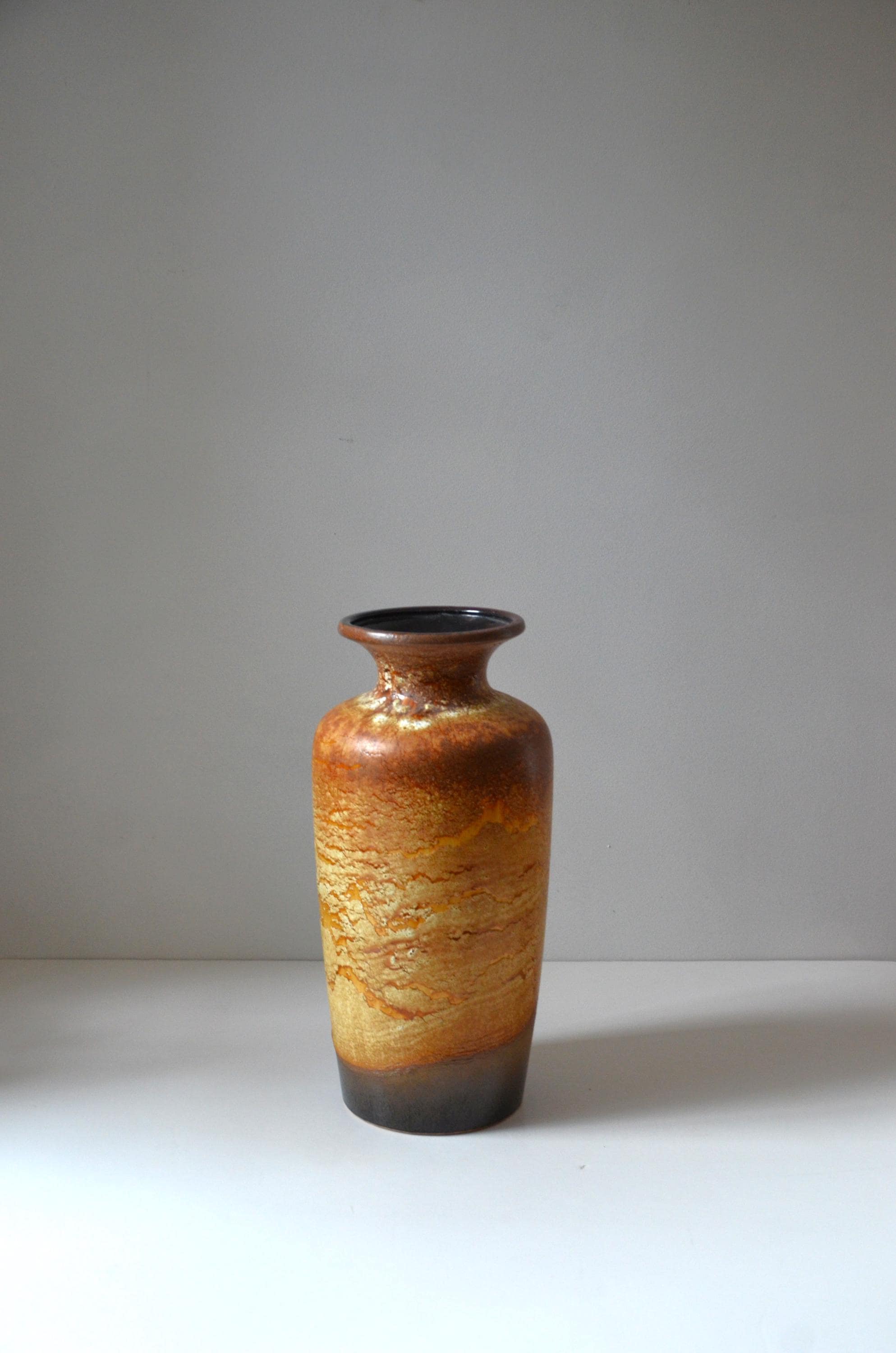Scheurich 20 Germany Vase, Vintage West German Pottery Scheurich