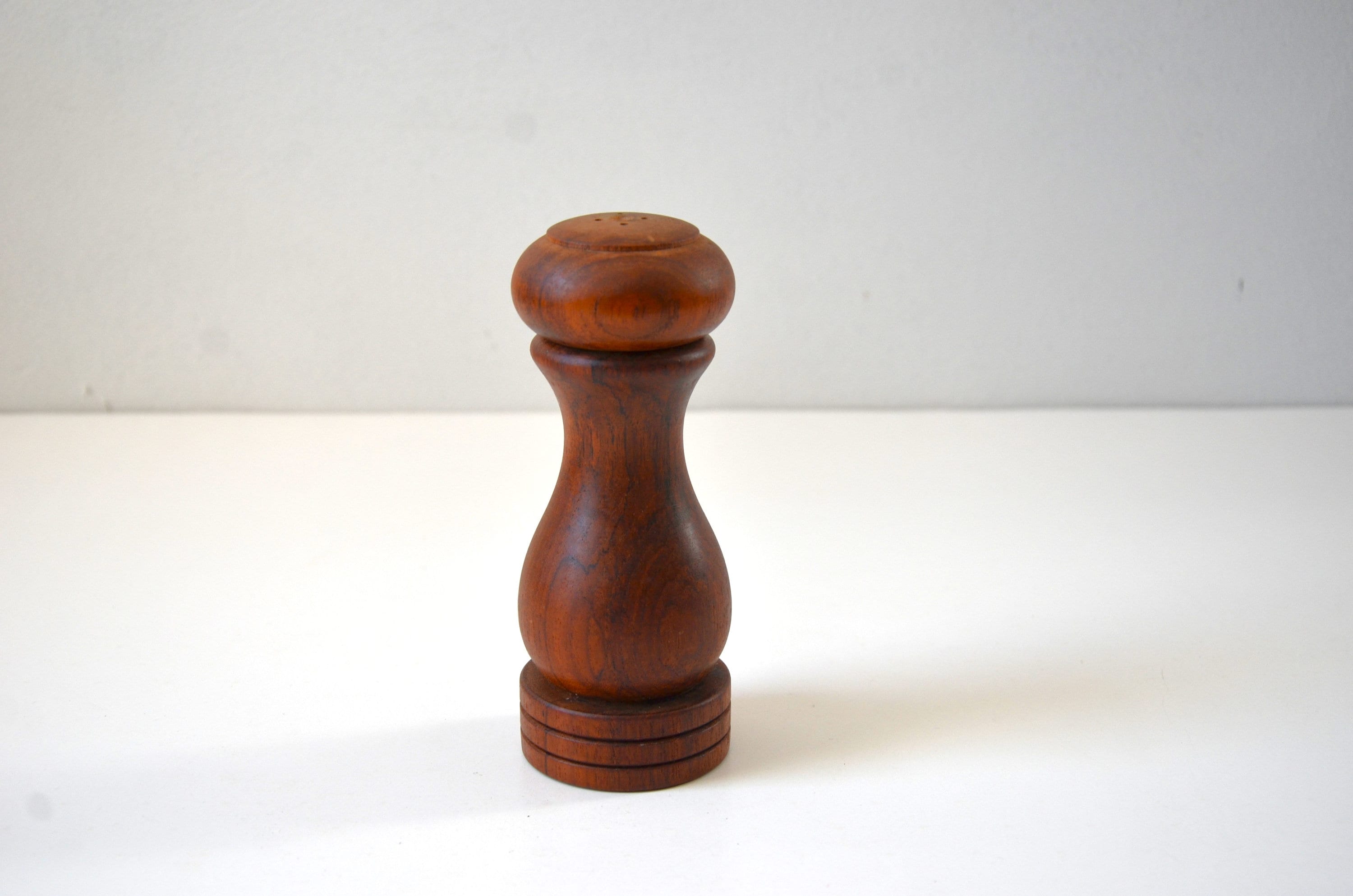 Vintage Danish Modern Teak Salt Shaker by Goodwood - Etsy