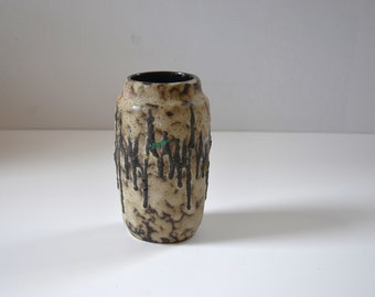 Vintage West German Scheurich 231-15 Fat Lava Vase Mid Century