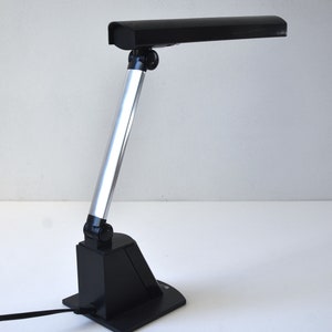 Vintage OTT-LITE Post Modern Desk Task Lamp in Black, 1990s image 3
