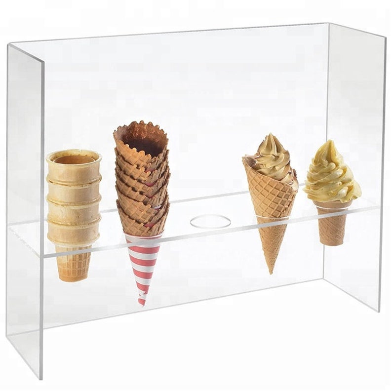 Wholesale Waffle Cone Holder Sugar Cones Display Base Clear Etsy