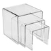 Clear Acrylic Display Riser Set of 3 (2 Sets) - Etsy