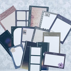 Bobine de papier journal, papier cartonné éphémère, décoration de papier mémo, cartes vierges, collage, décoration de papier pour journal indésirable, fournitures de journal pour scrapbooking