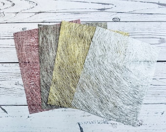 Linen texture paper for wedding invitations, Decorative art paper with unique texture, Luxury handmade paper for stationery.