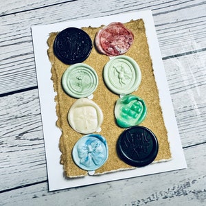 Letter Wax Seals For Vintage Mail Seal Sticker Handmade Wax Seals Colorful Wax Seals For Junk Journal Wax Seals Stickers For Penpal