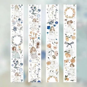 A book of 20 sheets of junk journal botanical stickers. Journal stickers,  scrapbook stickers, botanical floral stickers, washi stickers.
