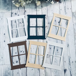 Lot de 4 découpes pour fenêtre pour scrapbooking, groupe de journaux indésirables, journalisation indésirable, journalisation et fabrication de cartes.