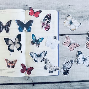 Butterfly Die Cuts: Ephemera for Junk Journal, Scrapbook (32 pc)