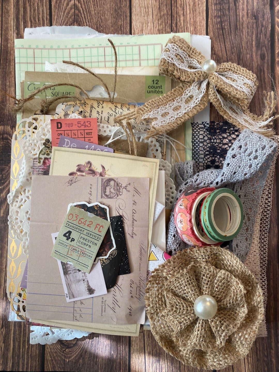 junk journal＆ペーパーバッグセット il_1080xN.2302951525_q9qz.jpg