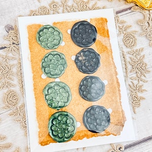 Handmade Wax Seal Stickers – Vintage Letter Sealing Wax – Wax Seal Stickers for Wedding Invitations, Envelopes, Journals & Scrapbooking