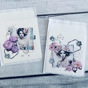 Junk Journal Cluster card Pockets For Junk Journal | Handmade Vintage Library Card Pocket | Embellishment Ephemera Pockets For Junk Journal