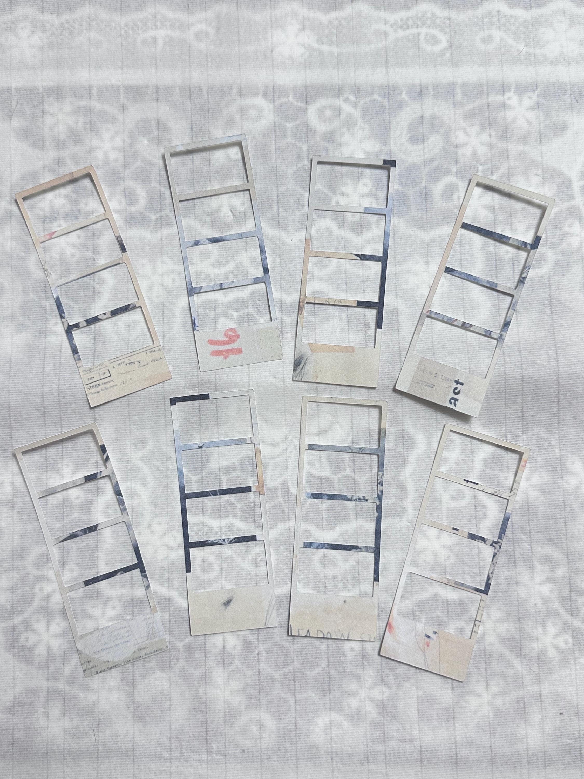Vintage photo frame for Junk journal supplies Reel die cuts for scrapbook paper cluster supplies Photo frame for journaling and card making