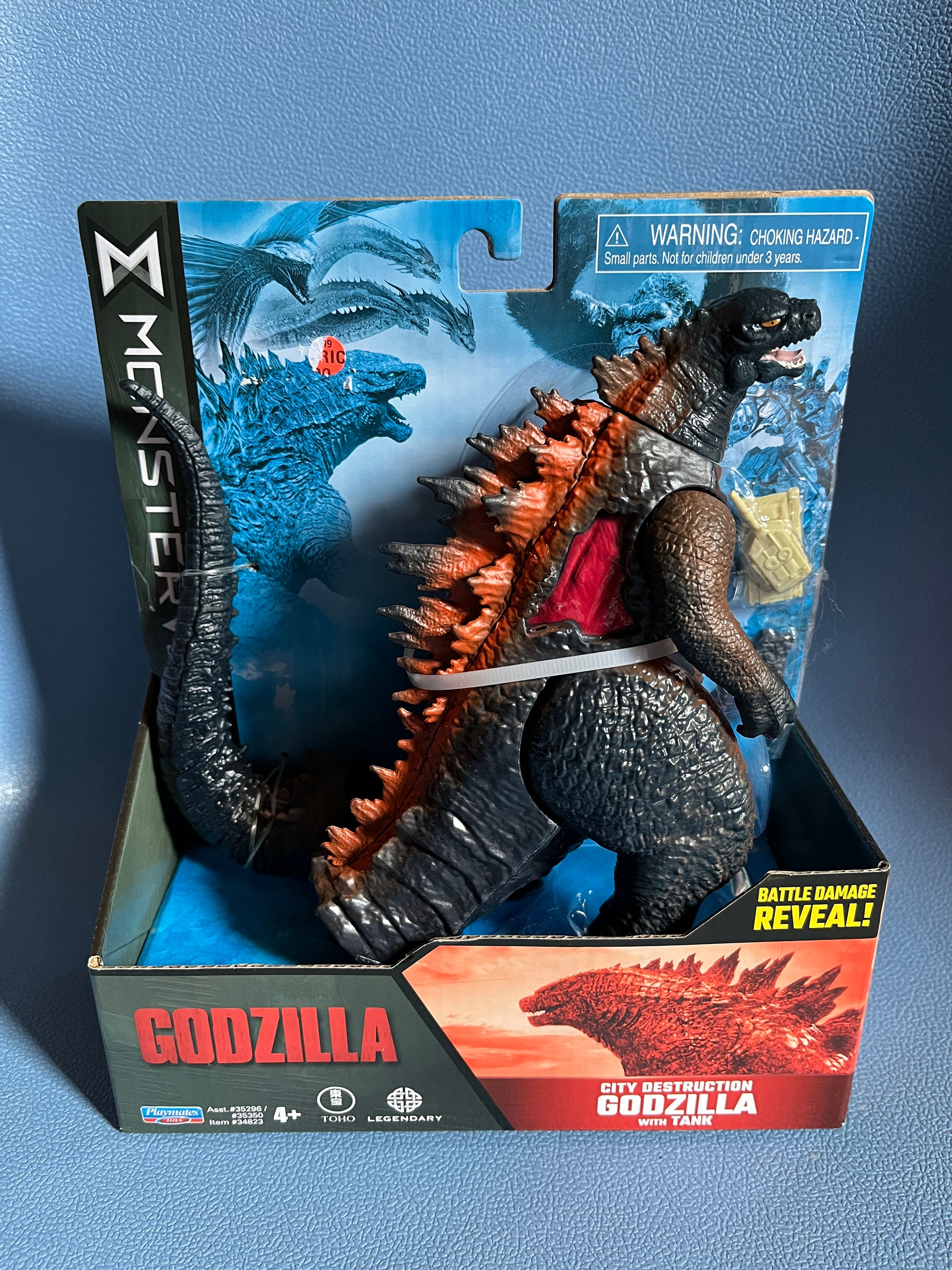 2023 Upgraded Set of 2 Godzilla Earth MechaGodzilla Figures King