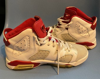 Nike Air Jordan Retro 6 VI Alternate Hase 384665-113 Größe 5.5Y 7 Damen 2016 Sauber Komplett Sammler Michael Jordan Jordans Turnschuhe