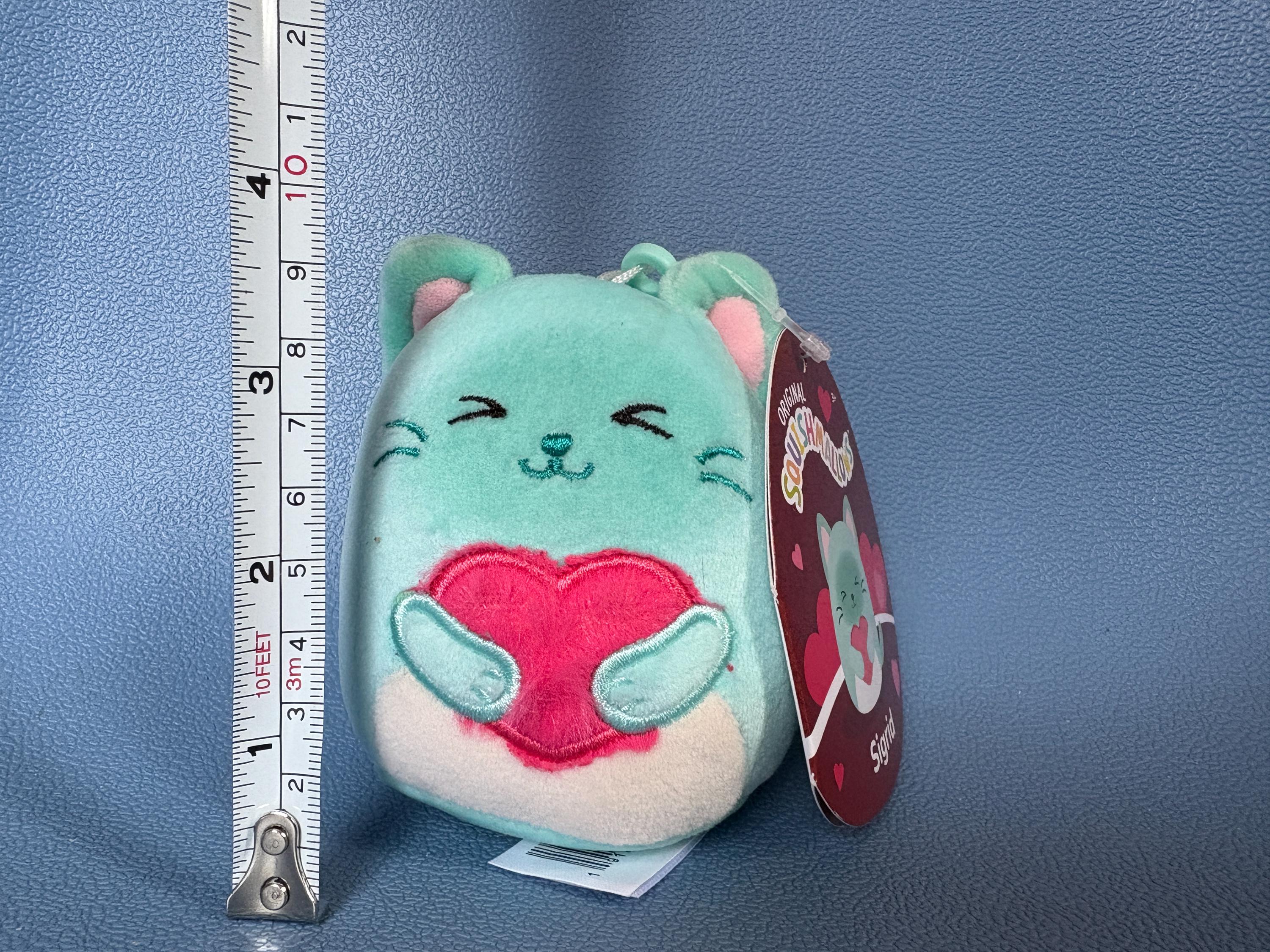 Zaino Squishmallows Originale 16 Pollici Unicorno Multicolore Nuovo Con Etichette - Foto 3