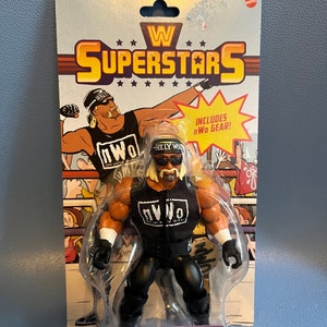 WWE スーパースター ハルク ハリウッド ホーガン NWO ニューワールドオーダー レトロアクションフィギュア マテルシリーズ 新レスリングおもちゃ コレクタブル 父の日