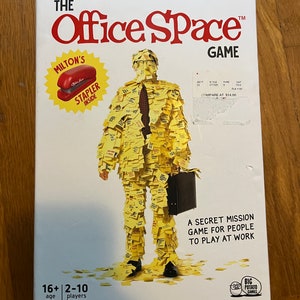 The Office Space Board Game w/ Miltons Red Stapler Big Potato Games 2020 NIB Unused Sealed Mike Judge 1999 90’s movie Father’s Day Party