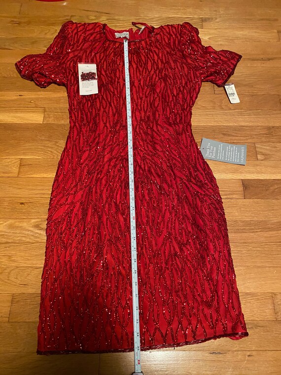 Vintage NWT Unused Unworn Stenay Dress Silk Made … - image 8
