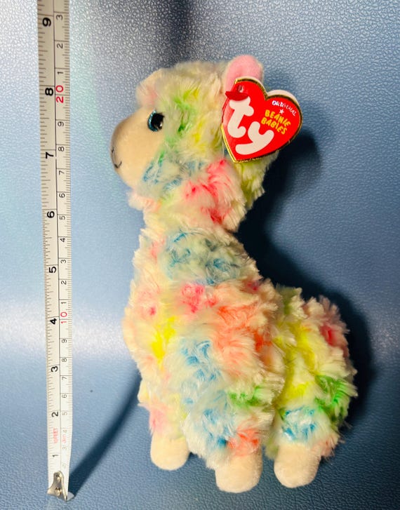 Easter Rainbow Llama Teddy Pastel Tye Dye Llama Approximately Cute