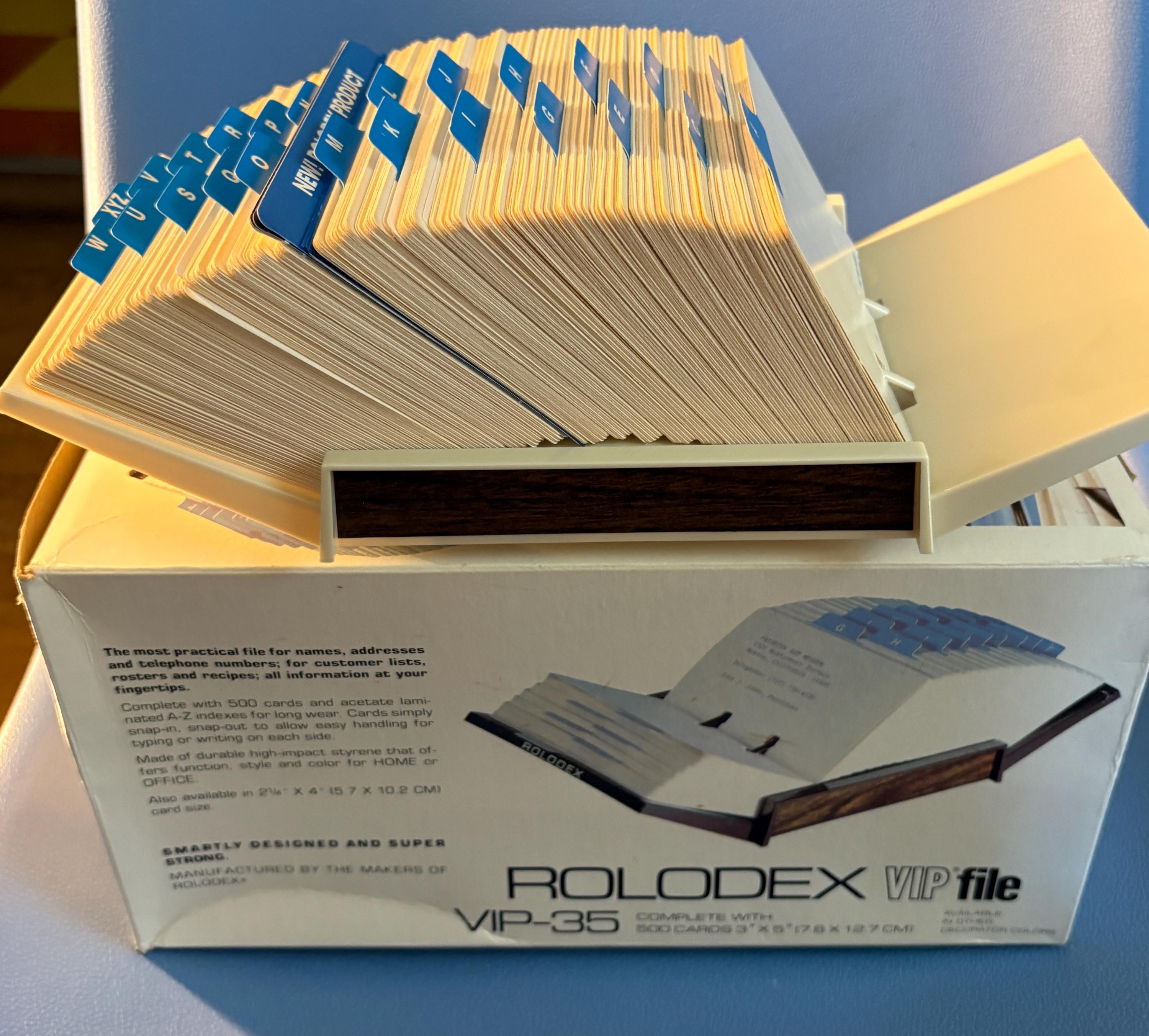 Business card rolodex - Etsy 日本