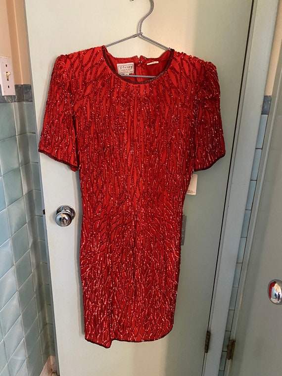 Vintage NWT Unused Unworn Stenay Dress Silk Made … - image 1