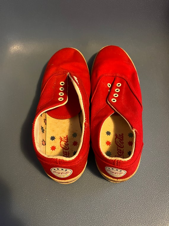 Vintage 1980s 1990s Keds Style Coca-Cola Licensed… - image 2