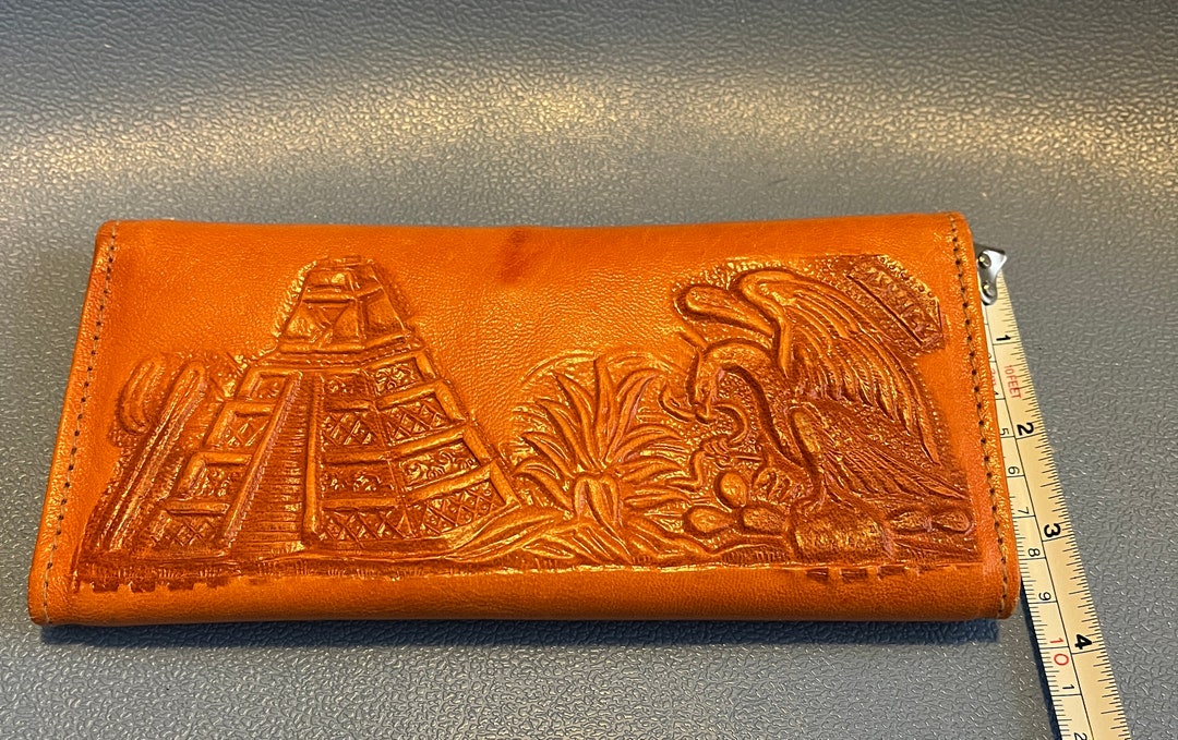 Vintage NOS Walt Disney World Epcot World Showcase Mexico Hand Tooled ...