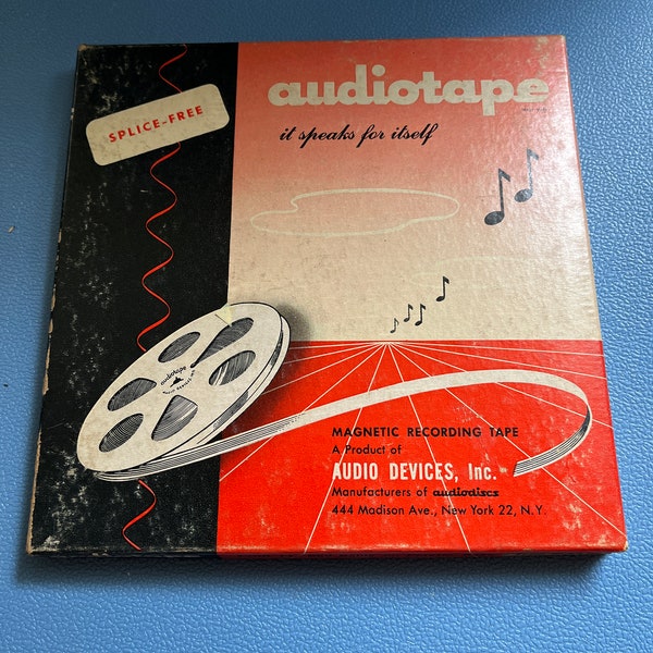 Vintage Scotch Magnetic Tape in Box Used? Unused? Reel to Reel 111 Audiotape Recording Professional Two Different Boxes for Sale