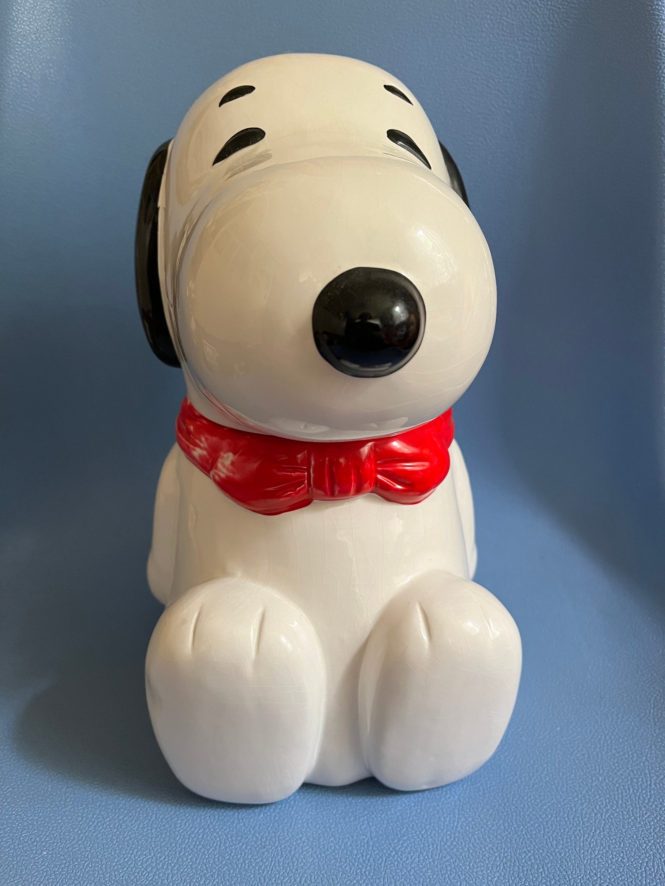 Vintage 1966 Snoopy Cookie Jar Benjamin & Medwin 11 1/4