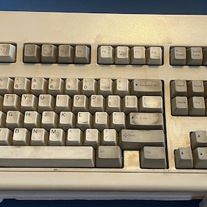 Vintage Clicky Clacky IBM Keyboard 1991 Model M Mechanical ID