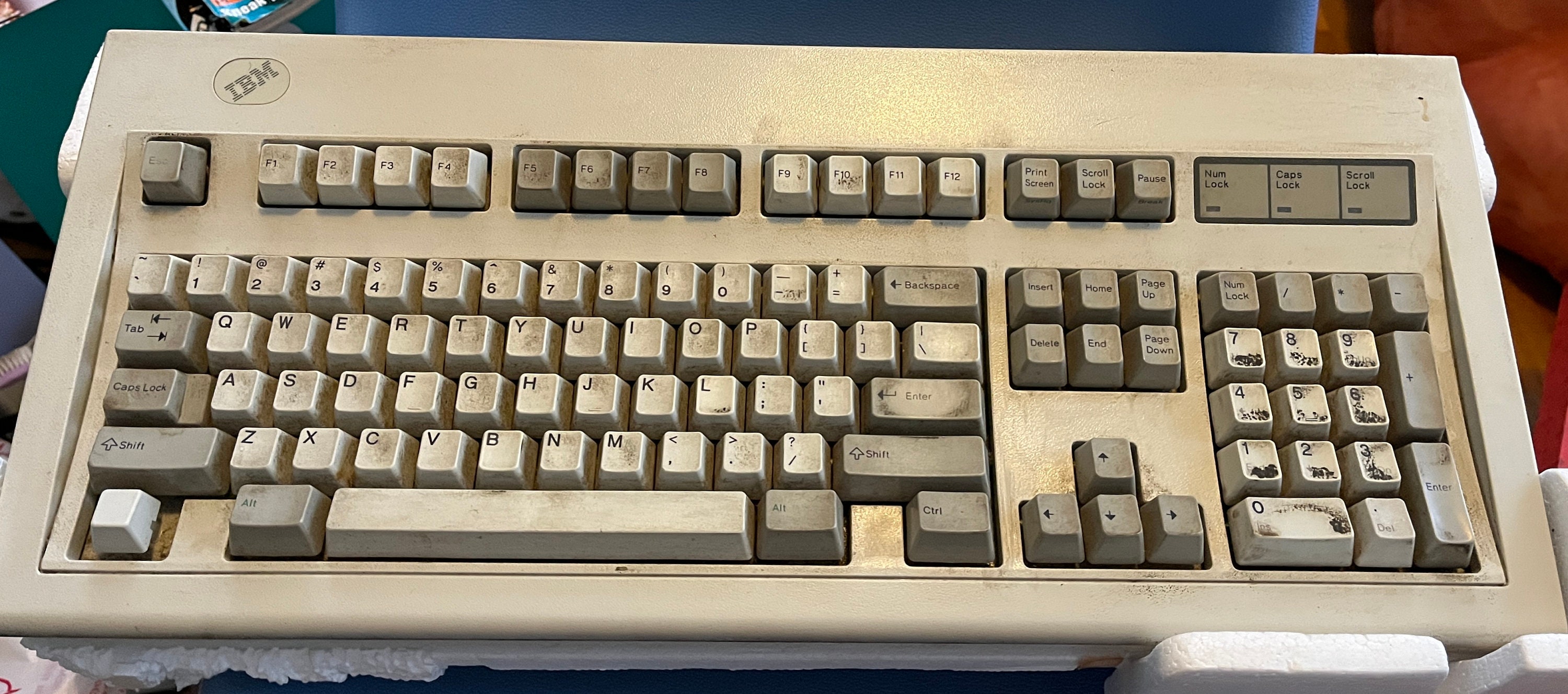 Vintage Clicky Clacky IBM Keyboard 1991 Model M Mechanical Vintage Clicky Clacky IBM Keyboard 1991 Model M Mechanical