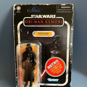 Star Wars Retro Collection Darth Vader The Dark Times 3.75" Action Figure New Unopened Sealed Collectible Father’s Day Kenner Sci-Fi Lucas