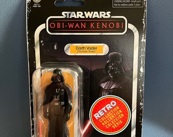 Star Wars Retro Collection Darth Vader The Dark Times 3.75" Action Figure New Unopened Sealed Collectible Father’s Day Kenner Sci-Fi Lucas