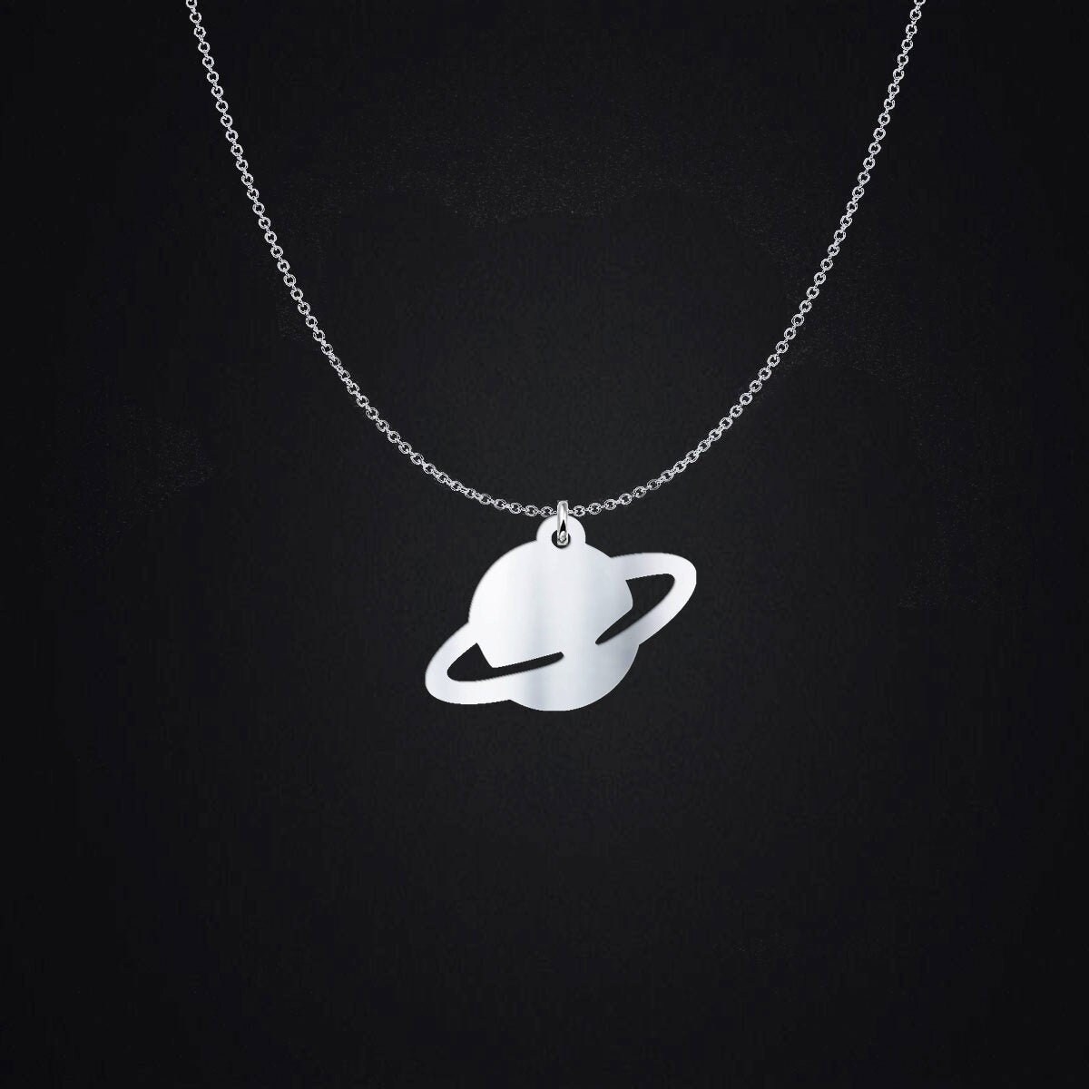 Saturn Necklace Makes the Perfect Saturn Gift for Etsy India