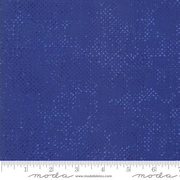 Moda Spotted fabric by Brigitte Heitland for Zen Chic - Royal Blue
