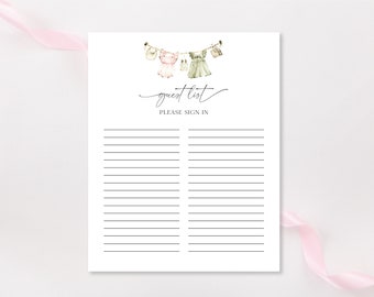 Baby Shower Guest - Etsy