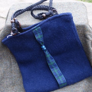 Shetland Wool Shoulder Bag