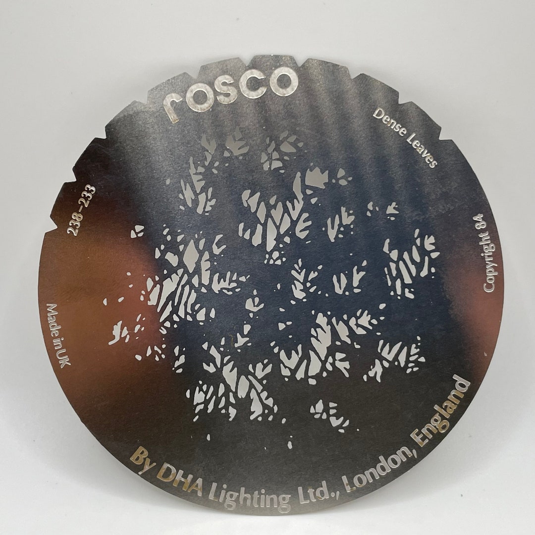 Custom Gobo Coaster Dense Leaves Resin Gobo Art Coaster Etsy