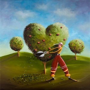 Tree of life giclee print medium