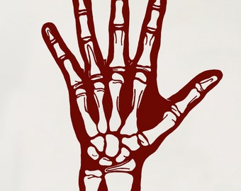 Anatomical Papercut: Hand