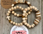 Cream Bracelet Stack