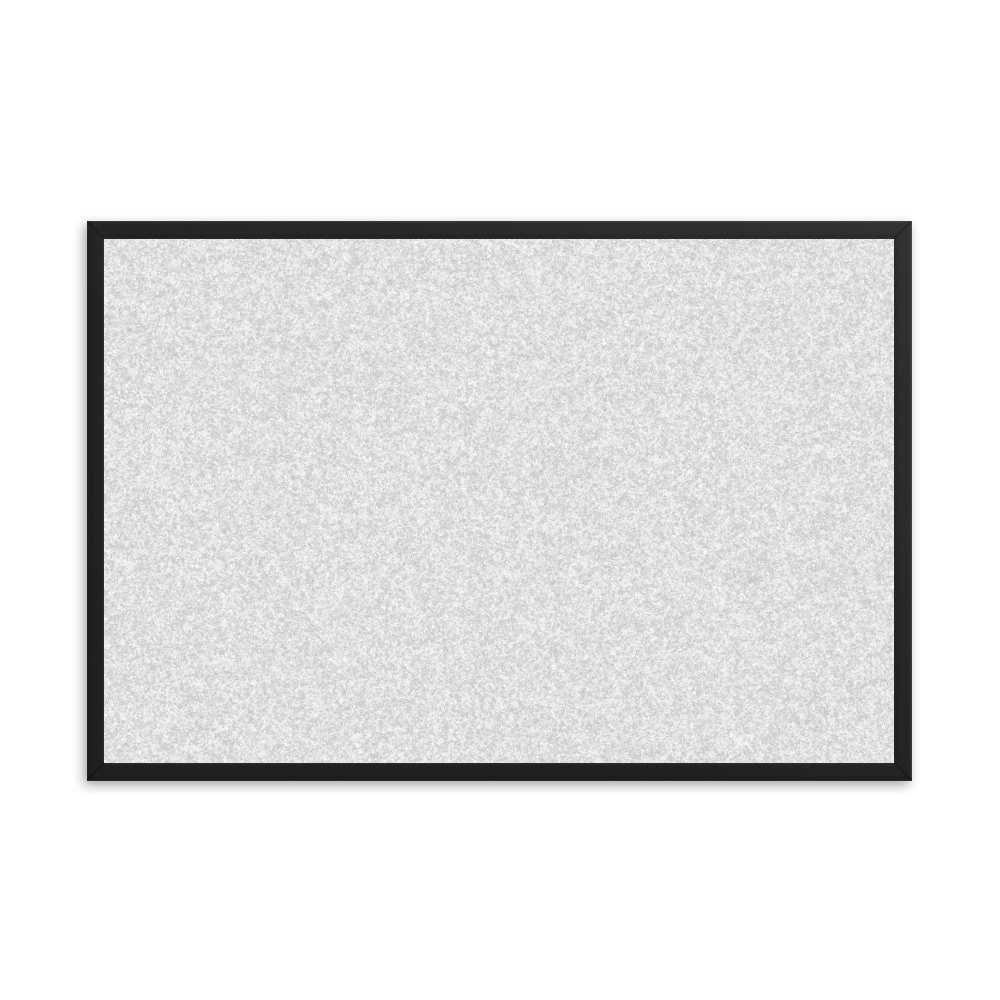 Random Walker Algorithm Art Print Poster White frantic - Etsy