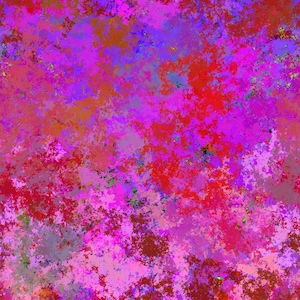 Random Walker-algoritmen Konsttryck Poster - Alla hjärtans dag