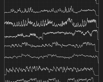 Trampled by Turtles - Palomino - Album Song Visualization Poster