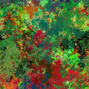 Random Walker-algoritmen Konsttryck Poster - Julormbunke