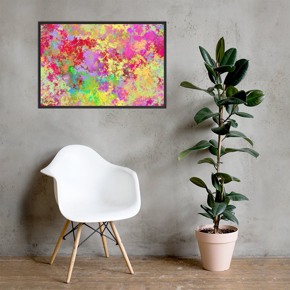 Random Walker Algorithm Art Print Poster Spring - Etsy