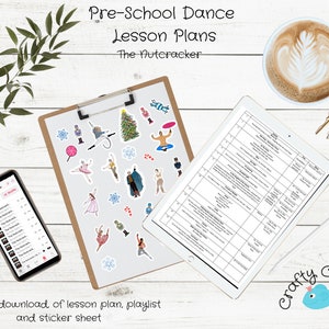 The Nutcracker - PreSchool Dance Class Plan. Pre-School Ballet Class for toddlers.